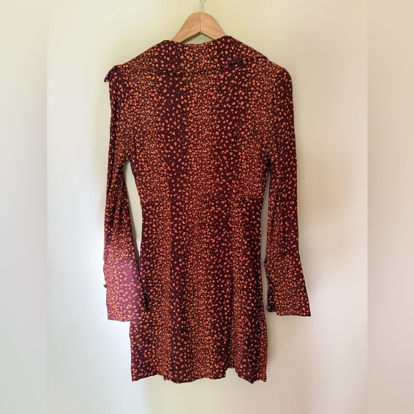 RIXO London Jackie Floral Long Sleeve Mini Dress | Size XS Rare 60s Style - Picture 8 of 14